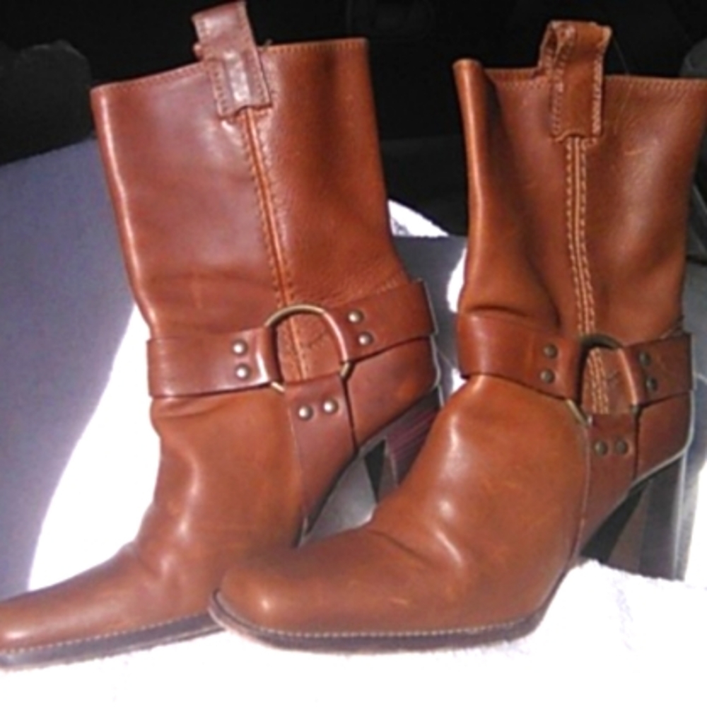 Michael kors leather boots